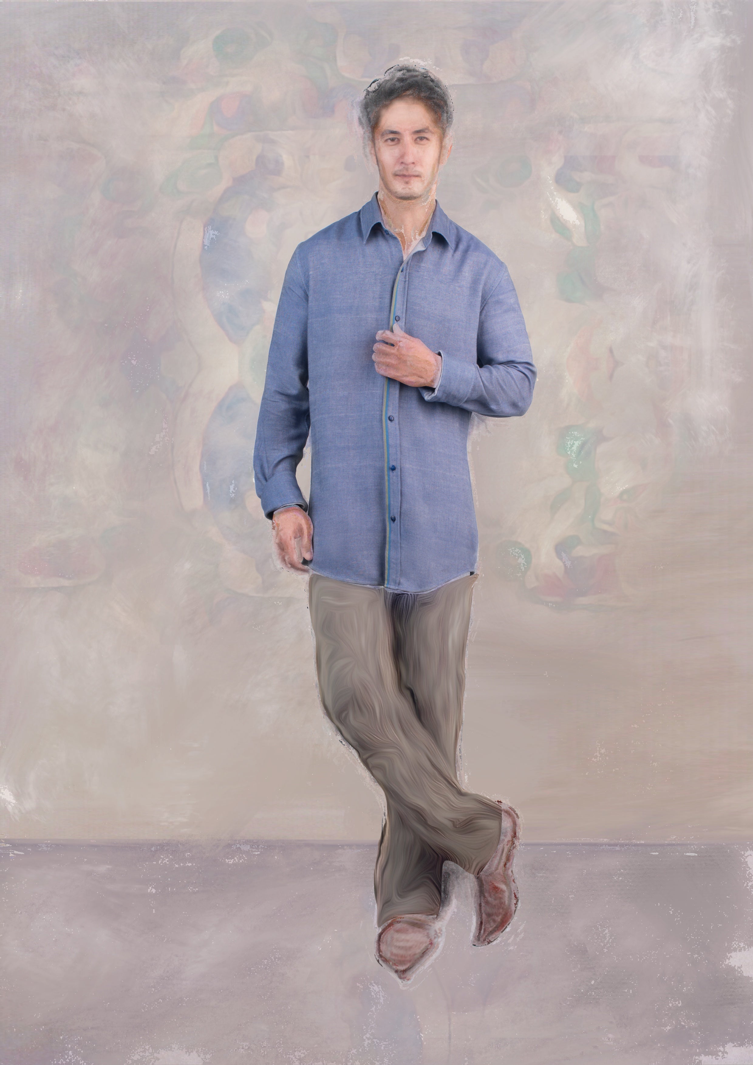 Mala Shirt, Dark Indigo